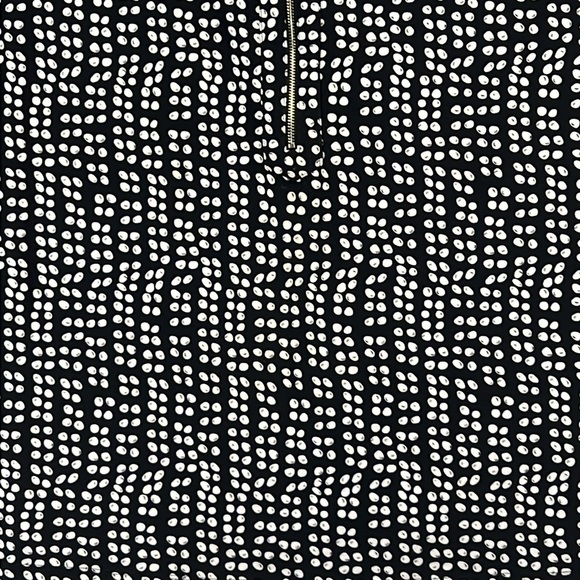 Anne Klein Women’s Top Sz 3X Black & White Polyester/Elastane Knit Zip Front EUC - Picture 4 of 10